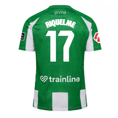 Real Betis Rodrigo Riquelme #17 Replika Hemmatröja 2025-26 Kortärmad